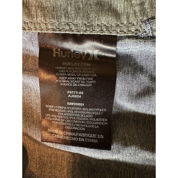 Hurley Board Shorts Multi Color Swim Suit Men's Size 40 - Picture 4 of 4